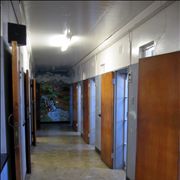 Picture Of Former Prison Cells On Robben Island