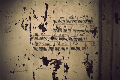 Picture Of Prison Cells Markings