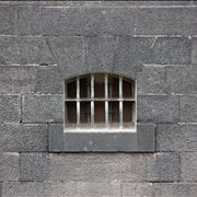 Picture Of Window On Old Melbourne Goal Australia